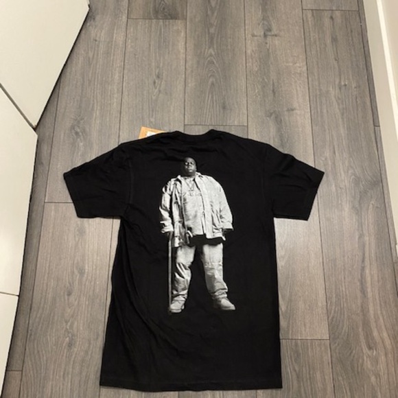 Mitchell & Ness Frank White Notorious B.I.G. Legacy Born Black T-Shirt NWT - Picture 1 of 5